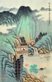 宋玉麟     春江草堂