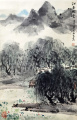 亚明     江南烟云