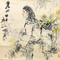 吴山明     晨曲