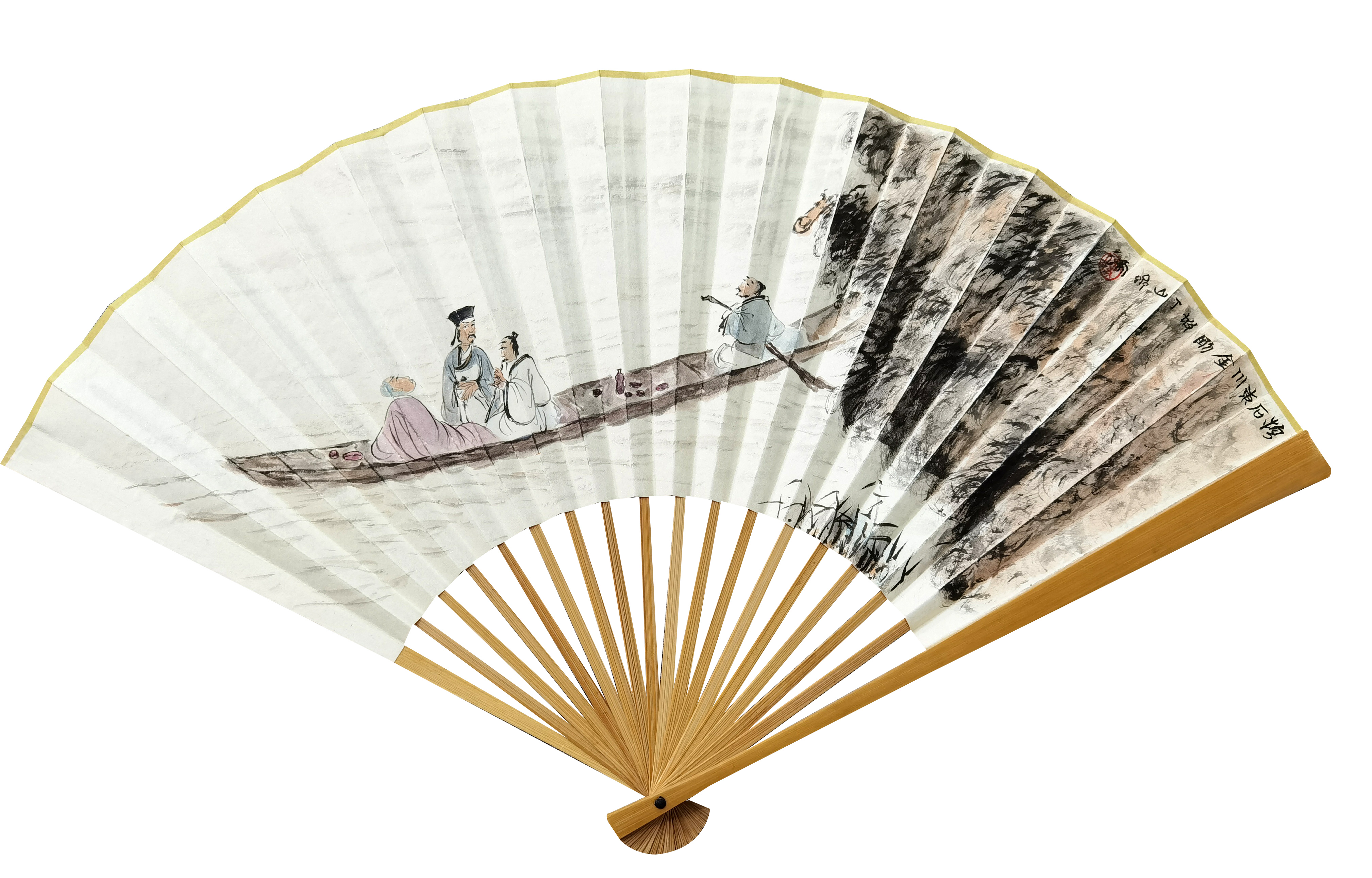 傅抱石 林散之     山水人物 书法    