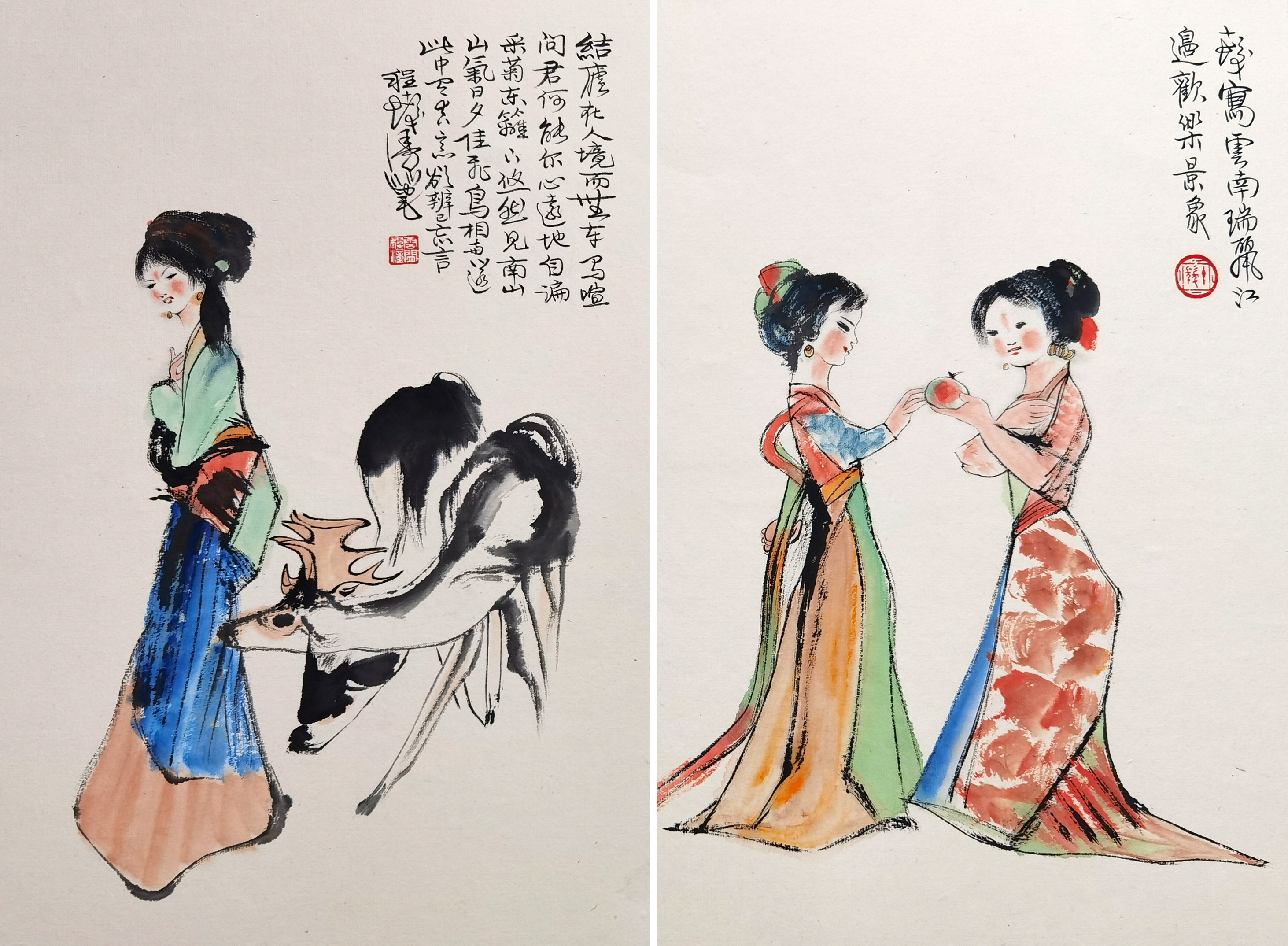 程十发     人物
