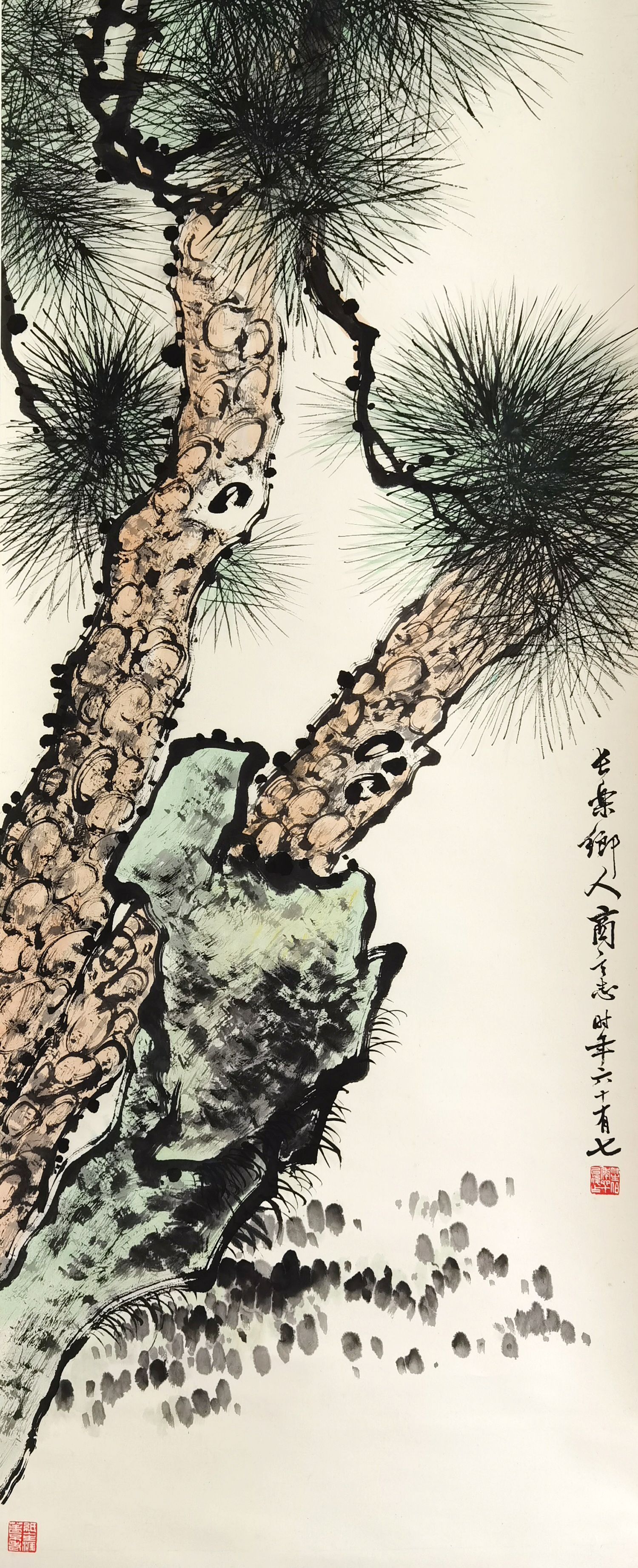 商笙伯     松
