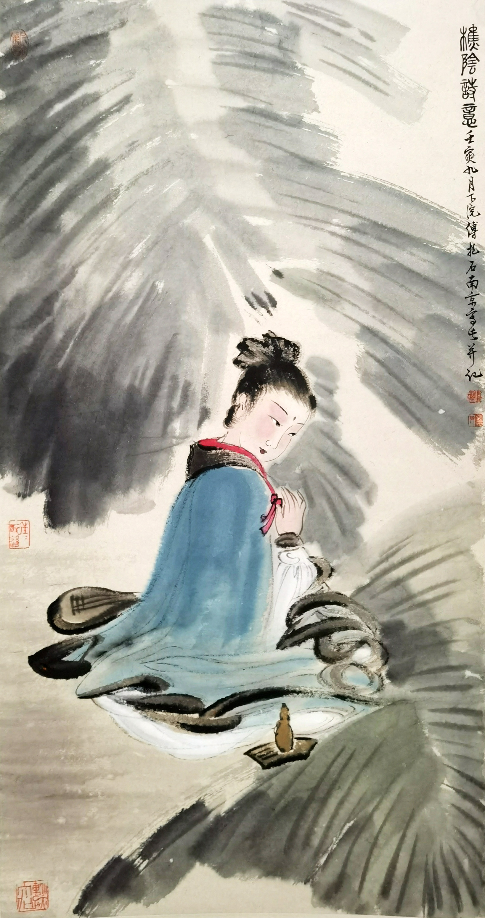 傅抱石     人物