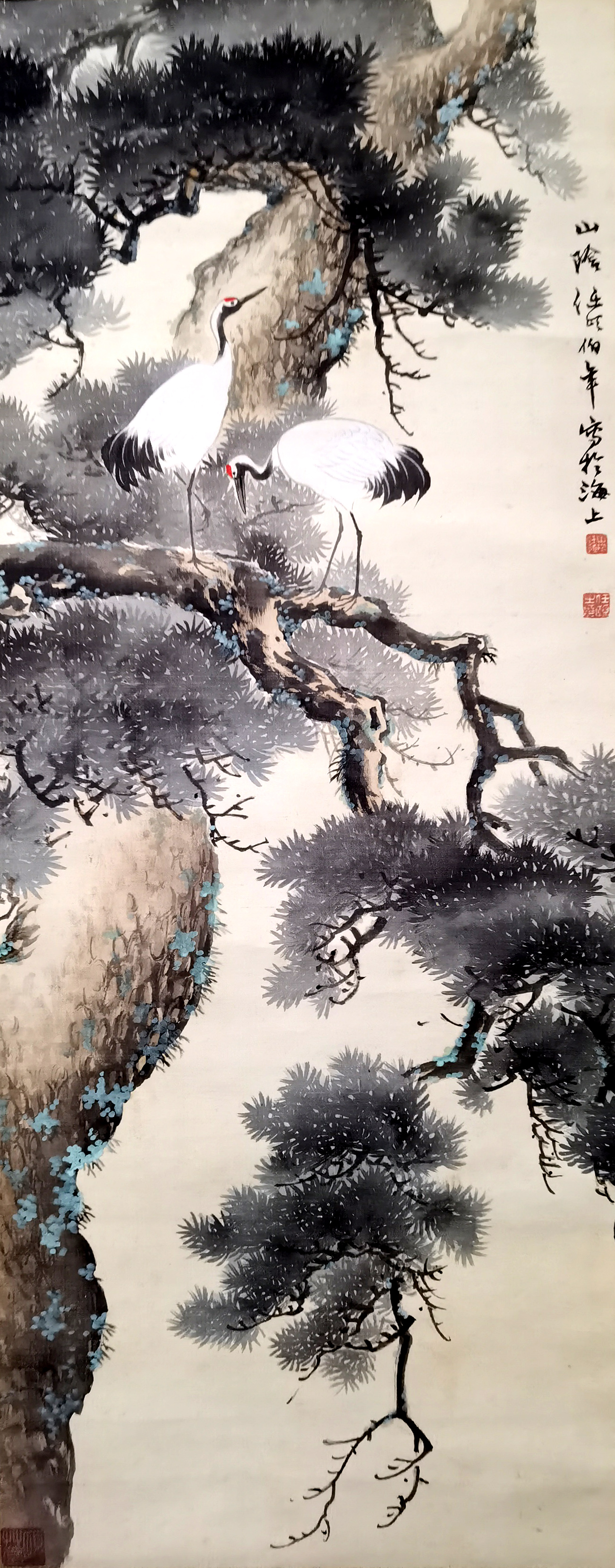 任伯年     松鹤图