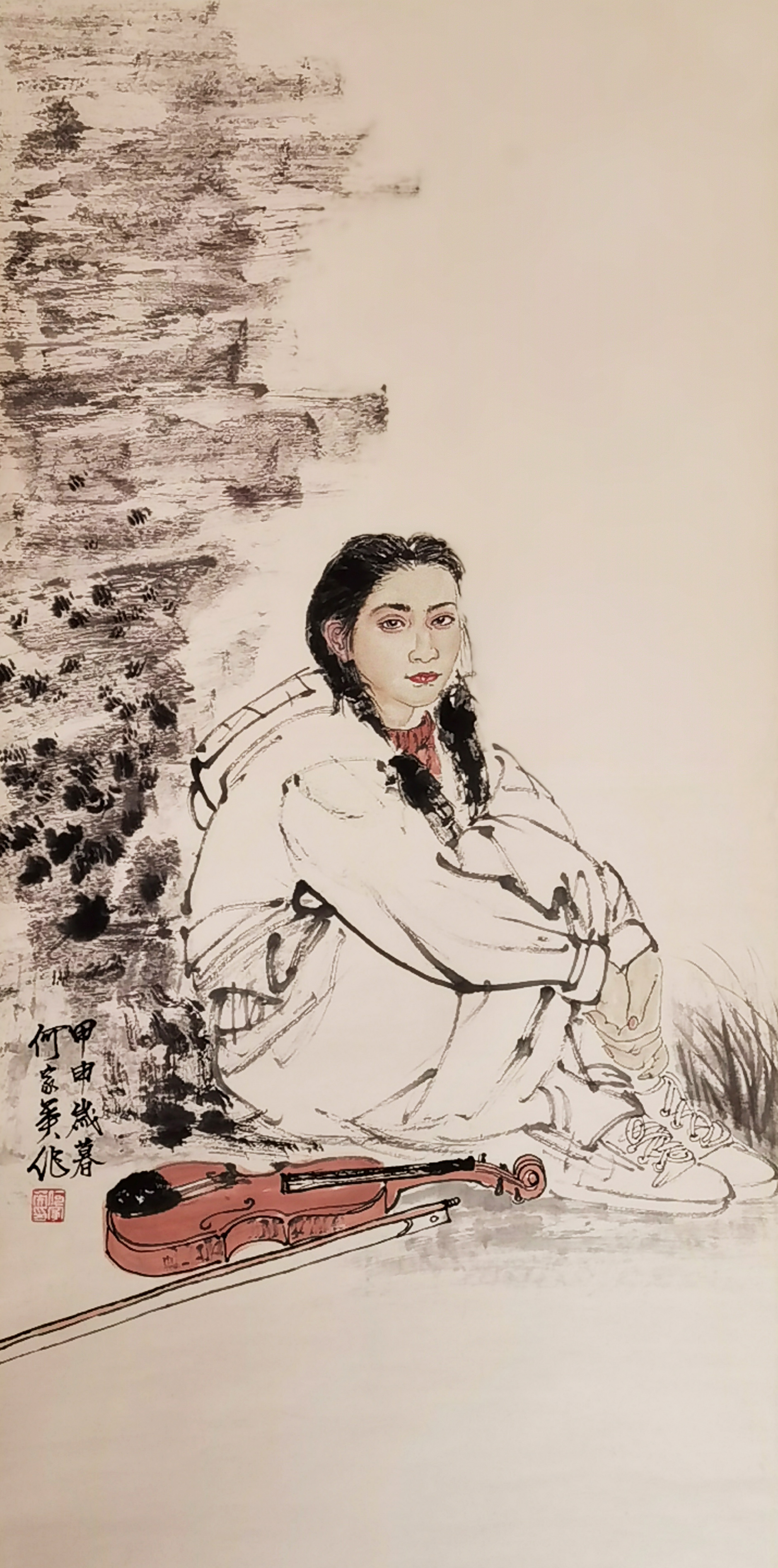何家英     人物
