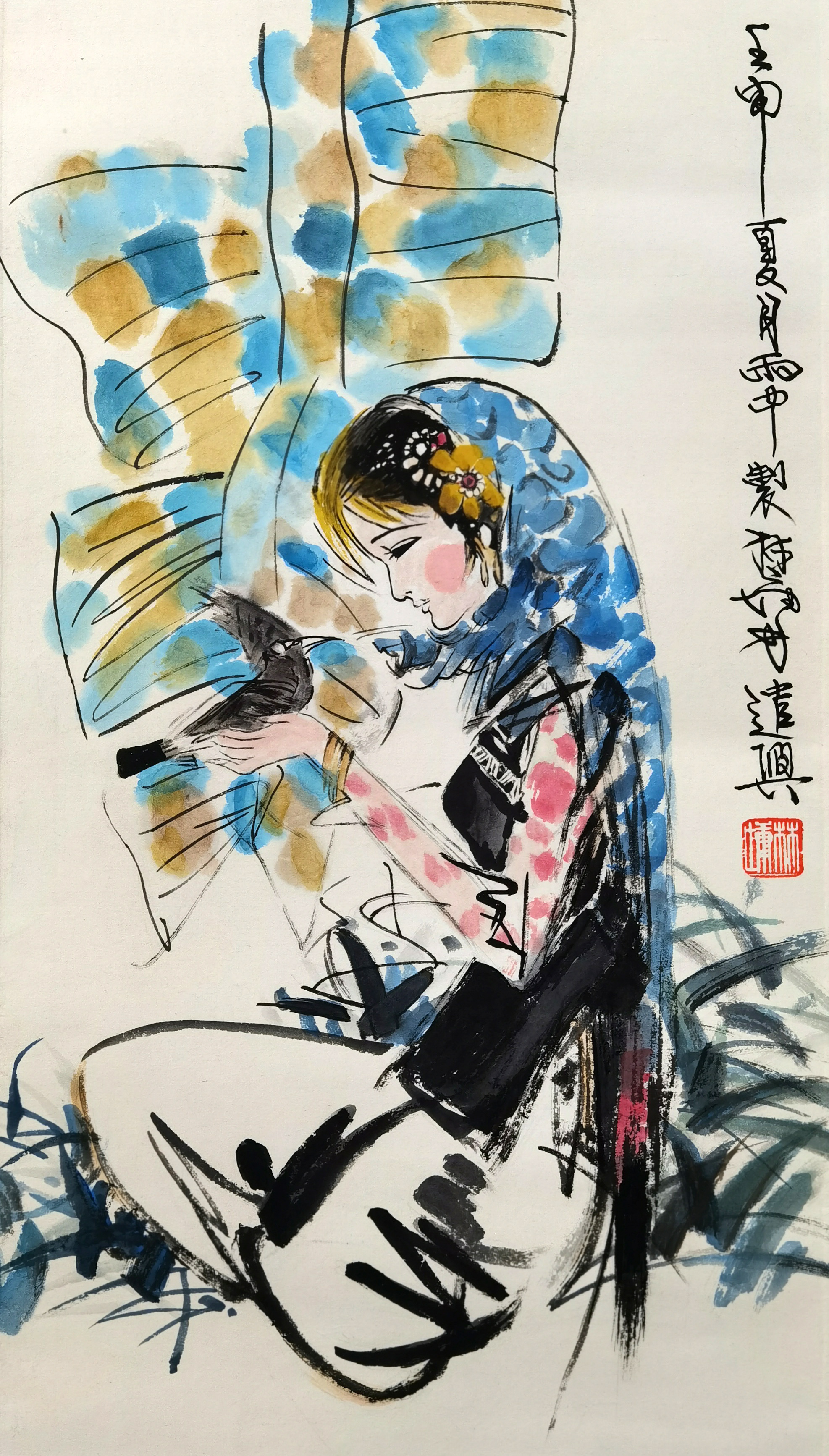 林墉     鸟语