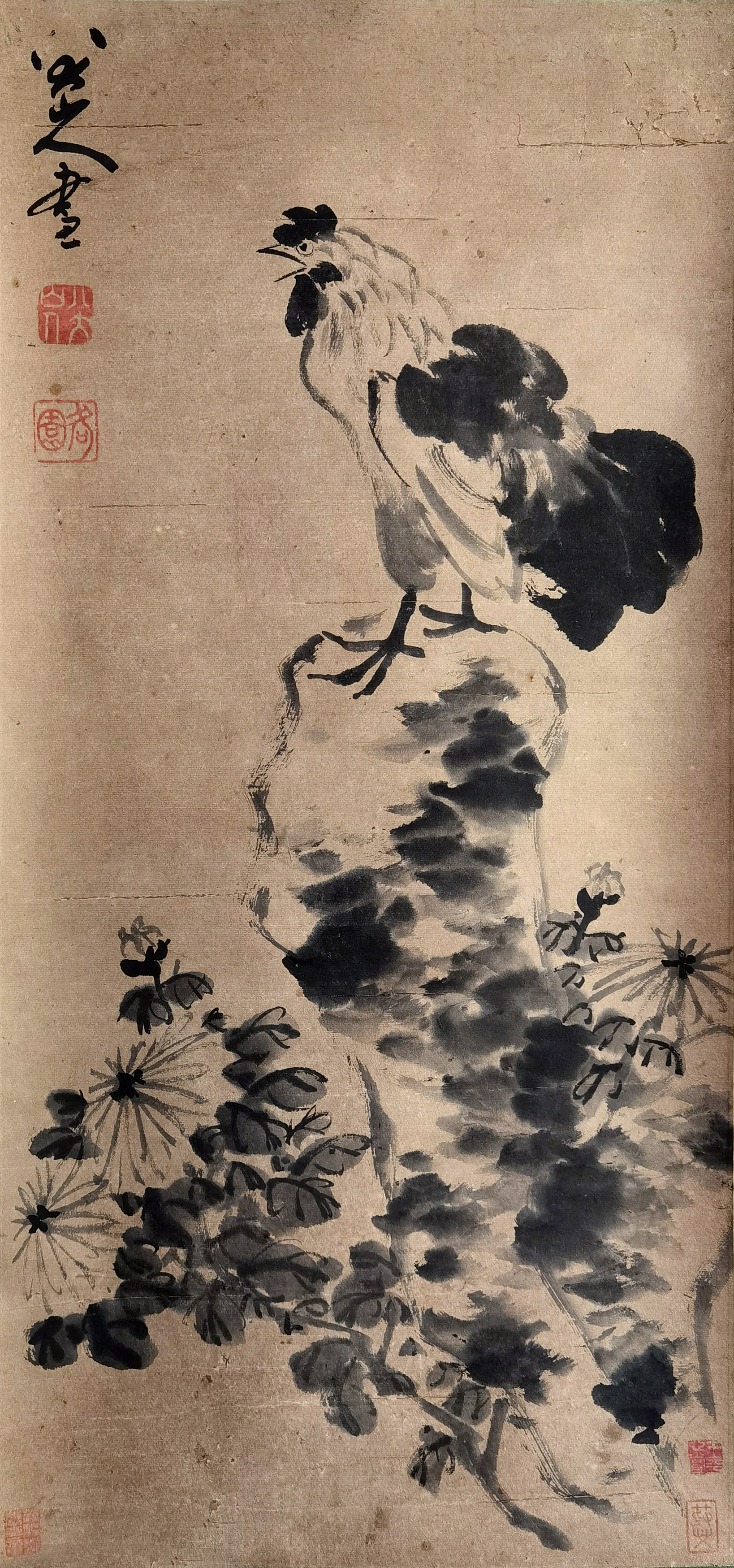 八大山人      雄鸡