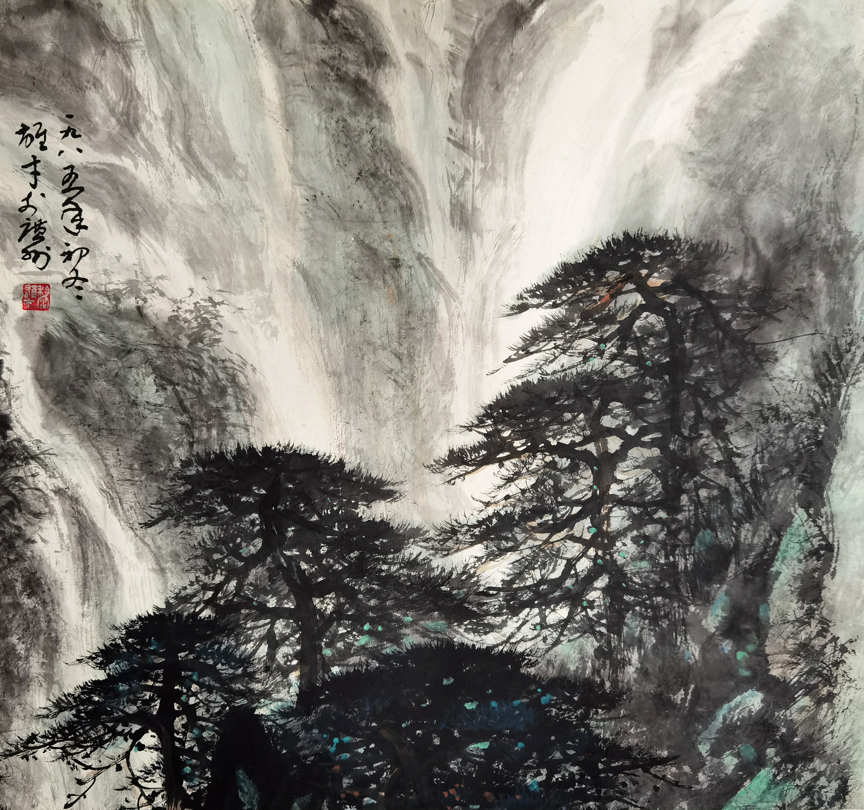 黎雄才     山水