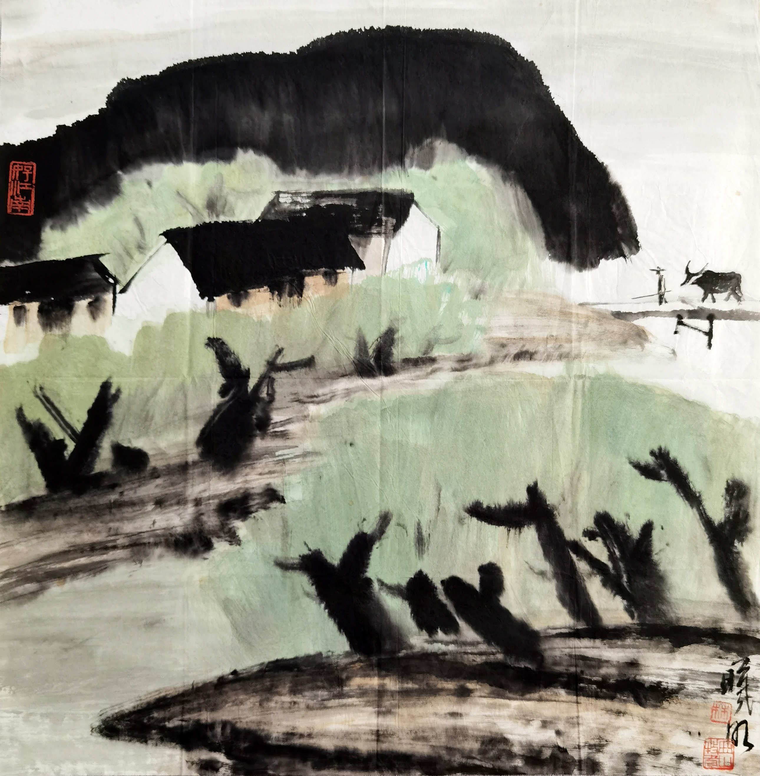 林曦明     山水