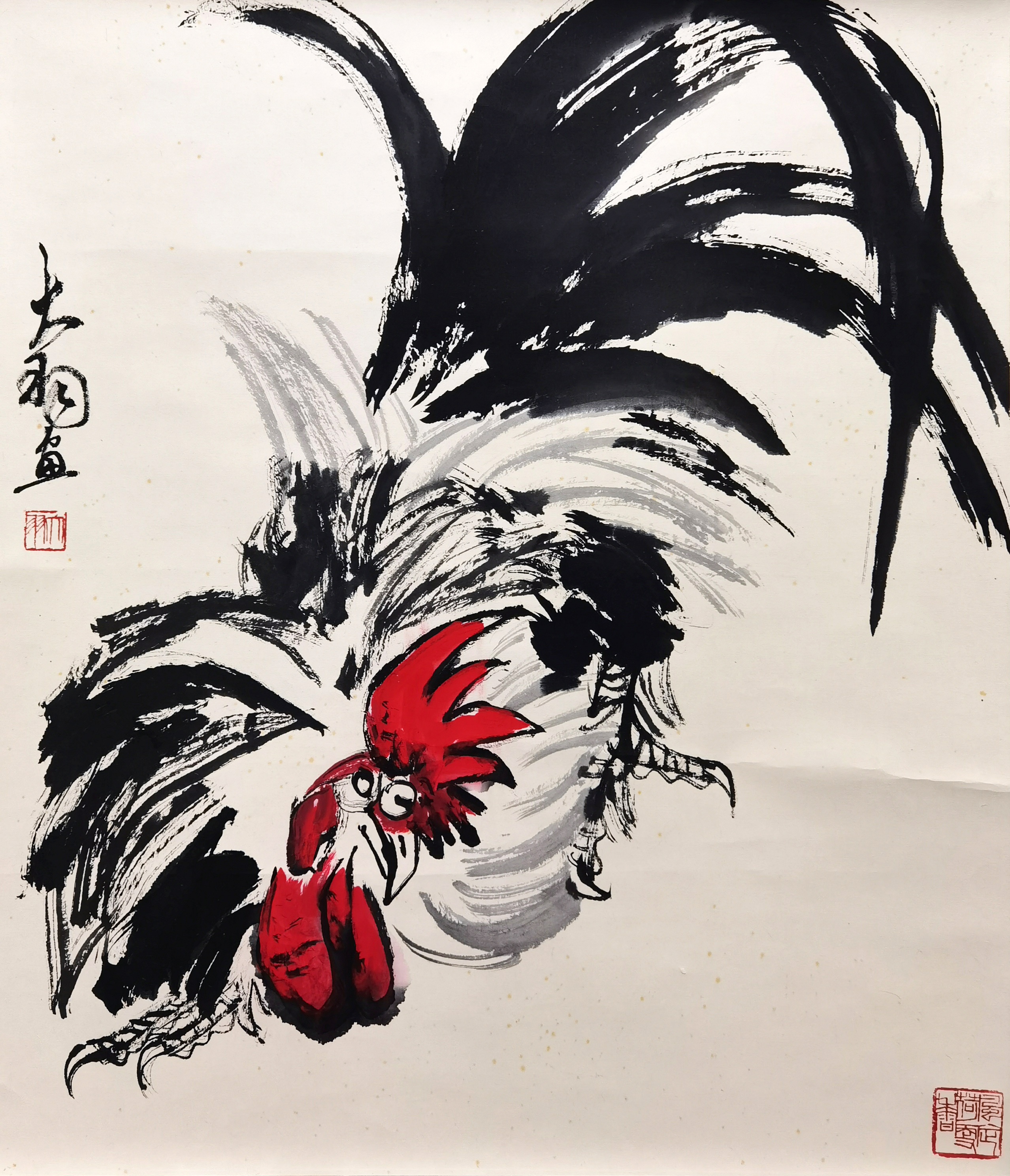 陈大羽     雄鸡
