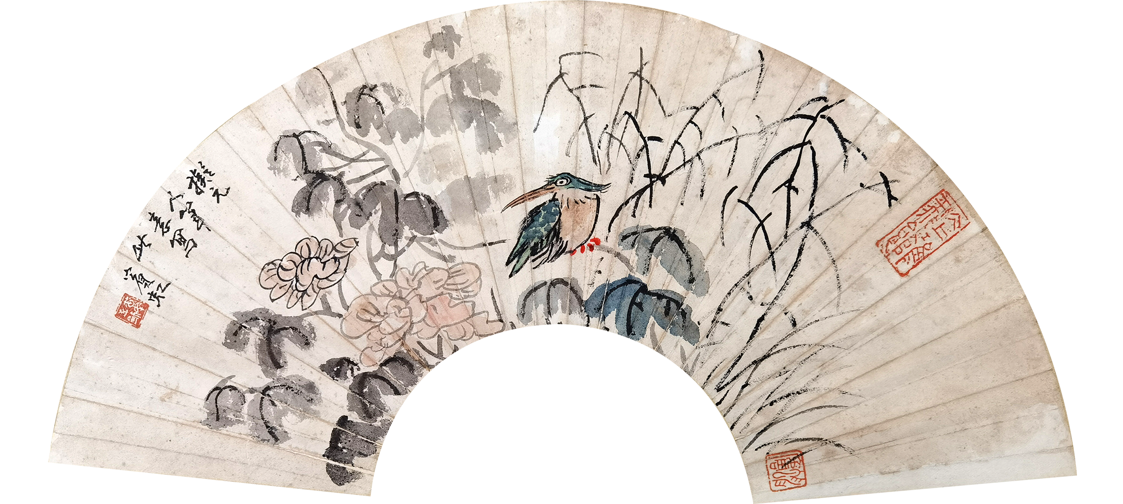 黄宾虹     花鸟