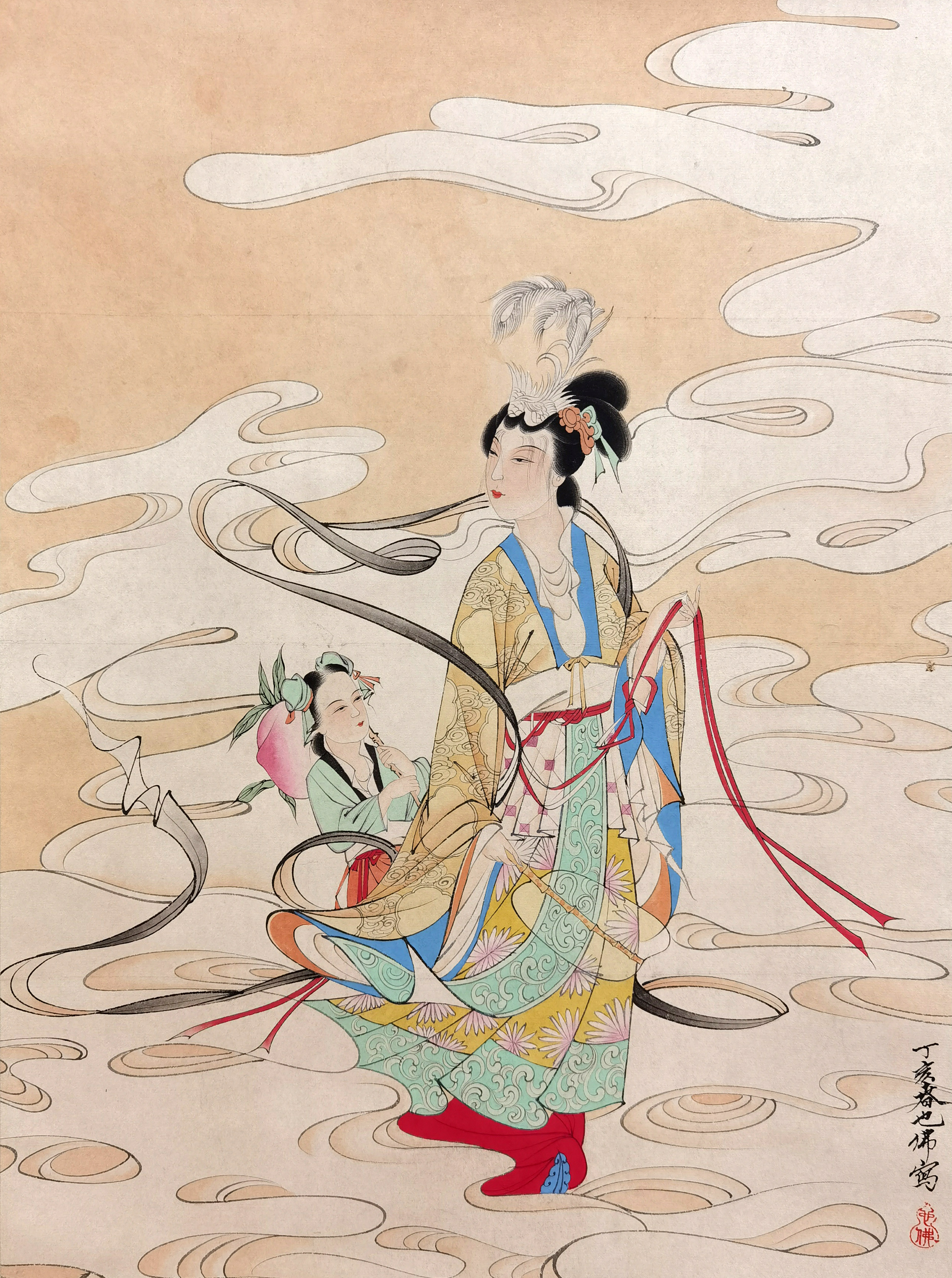 胡也佛      献寿