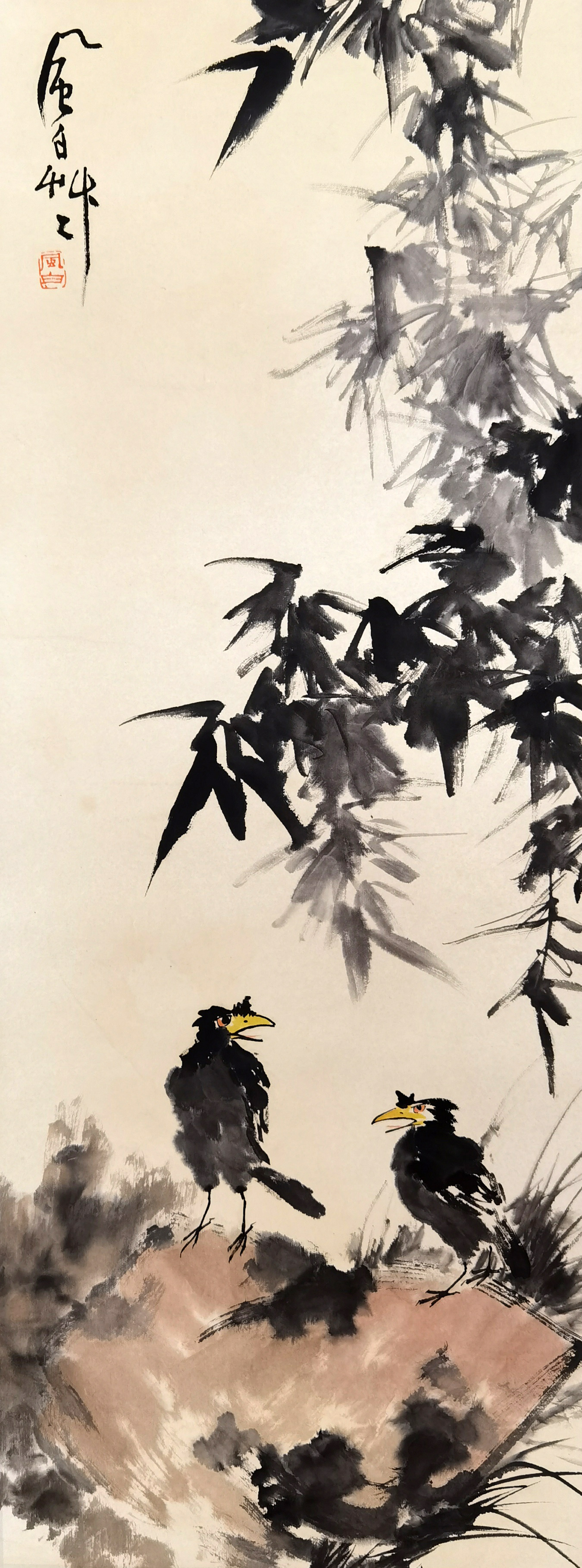 蒋凤白     花鸟