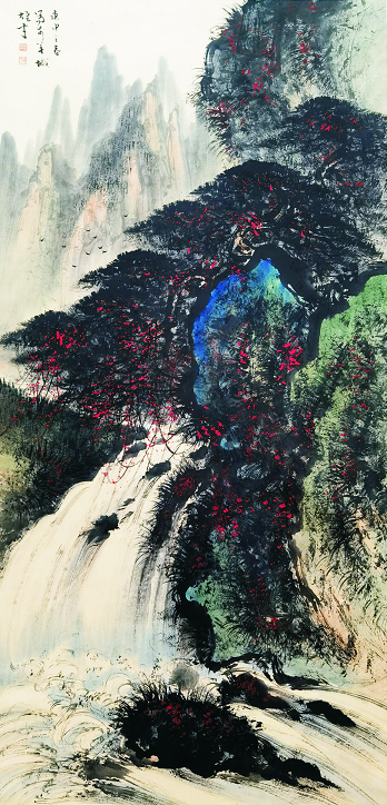 黎雄才     山水