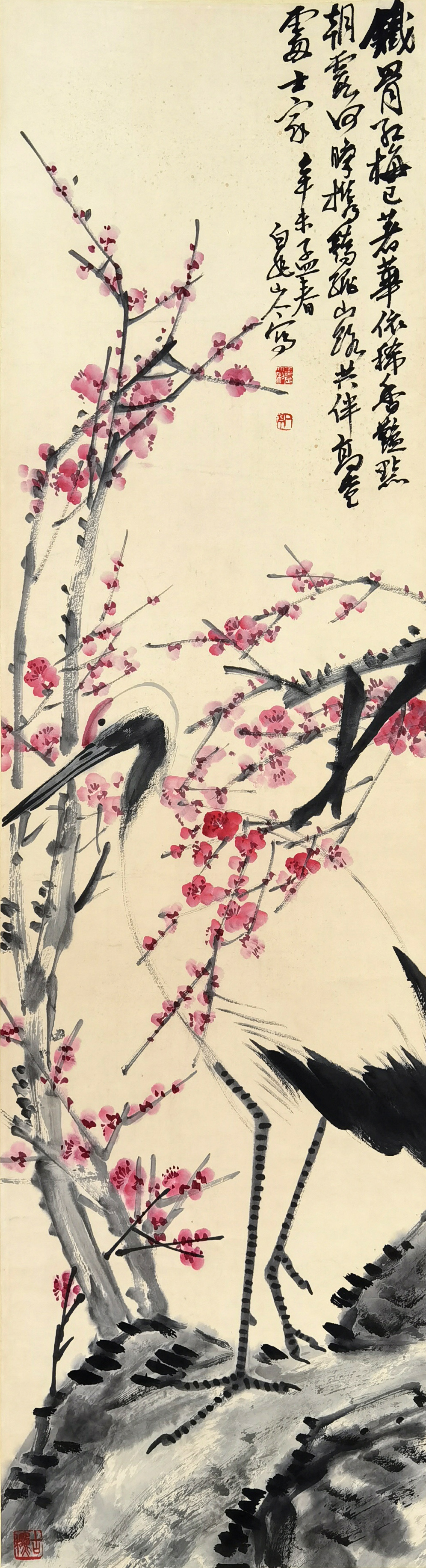 白龙山人     花鸟