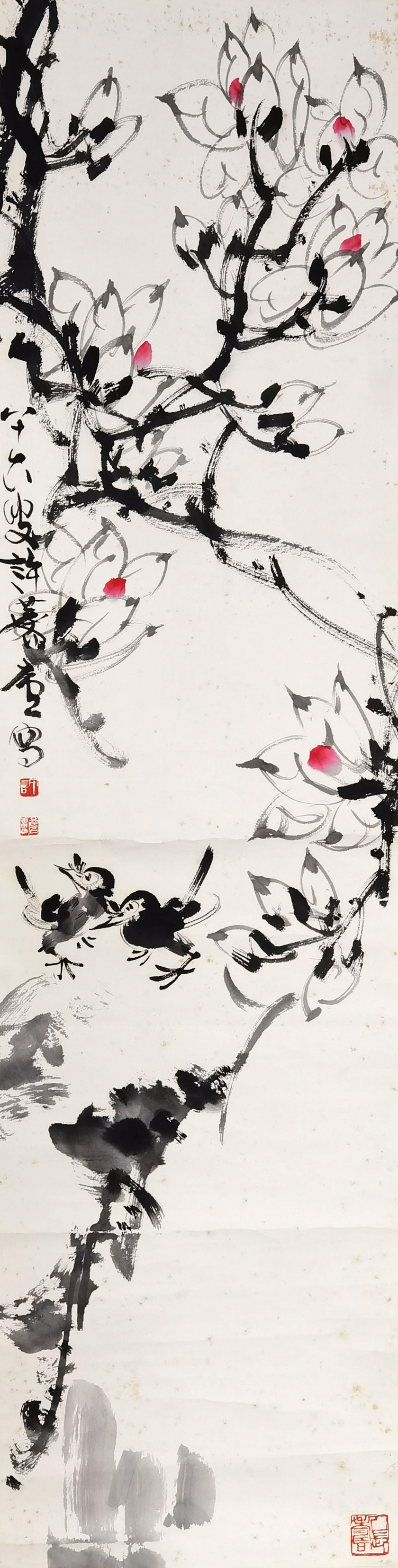 许麟庐     花鸟