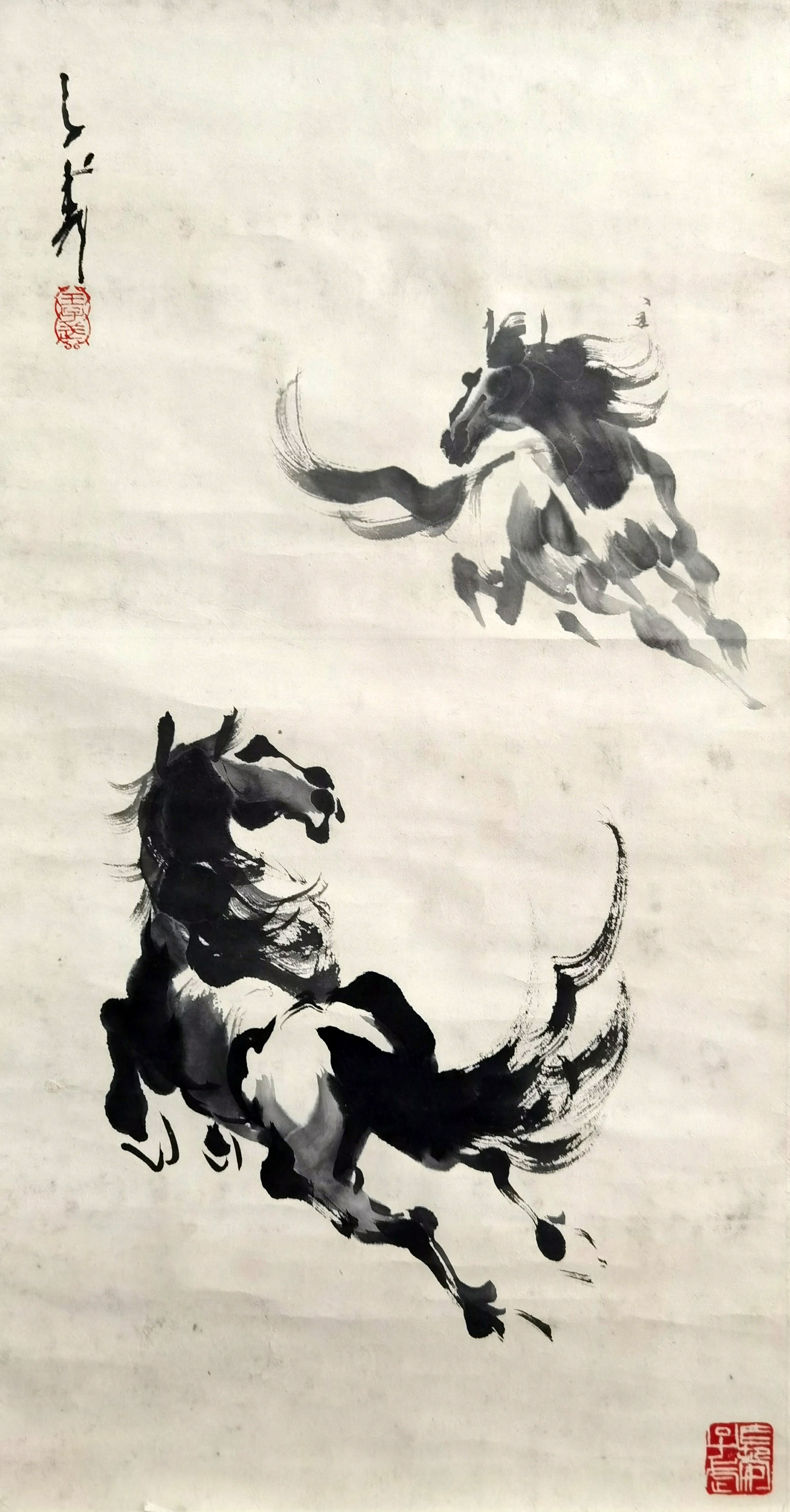 王子武     双马图