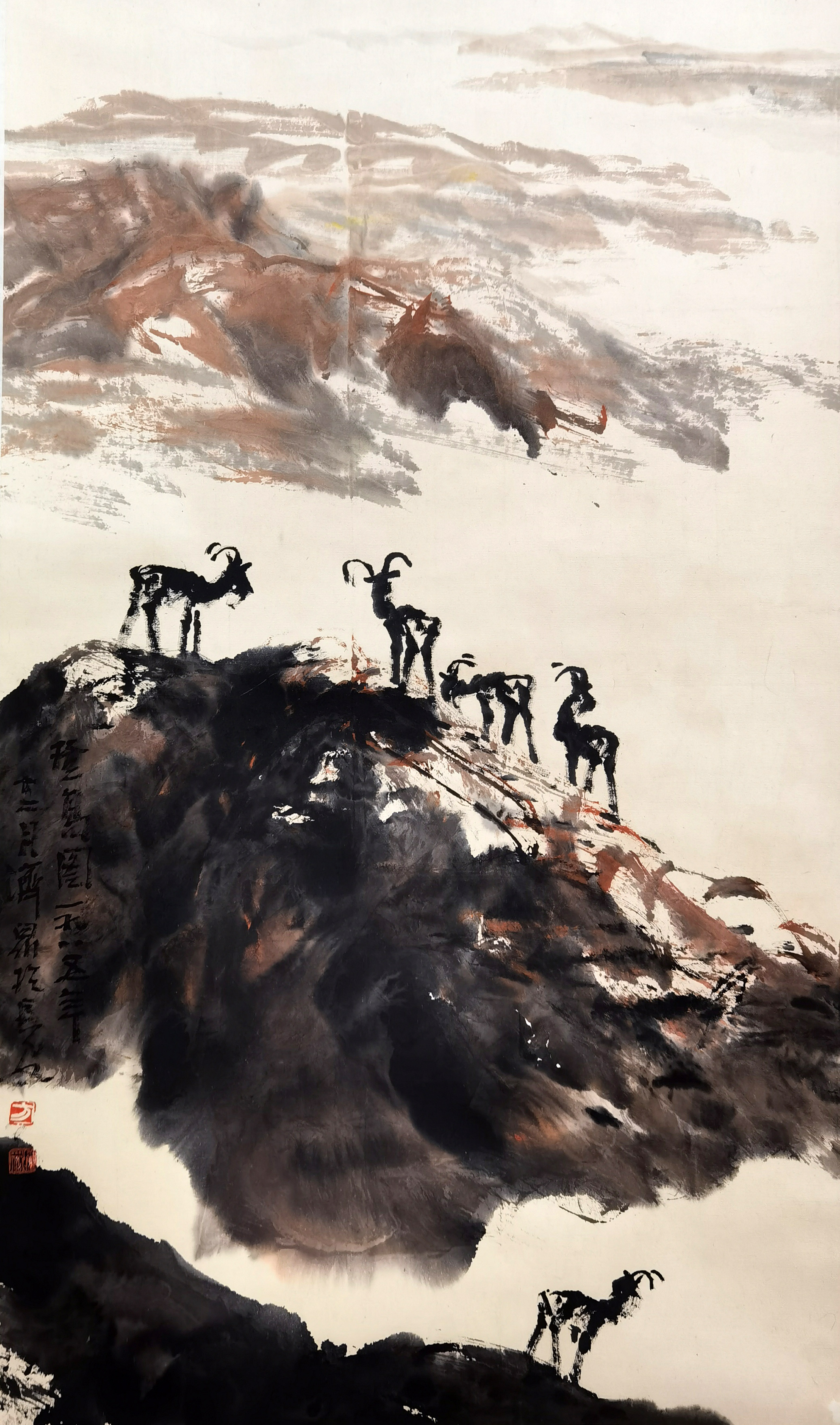 方济众     登岛图