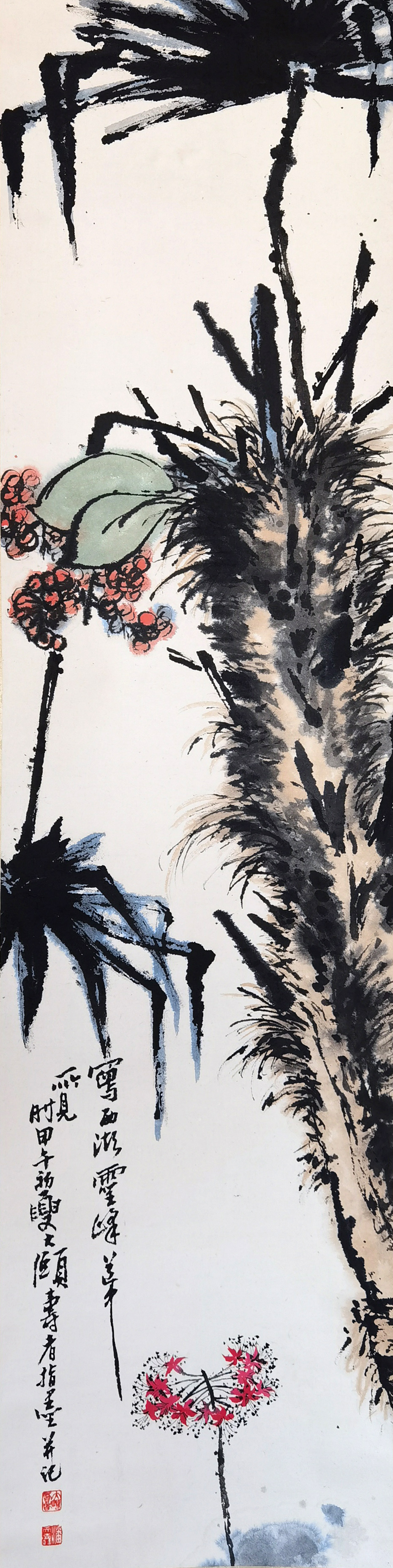 潘天寿     花卉