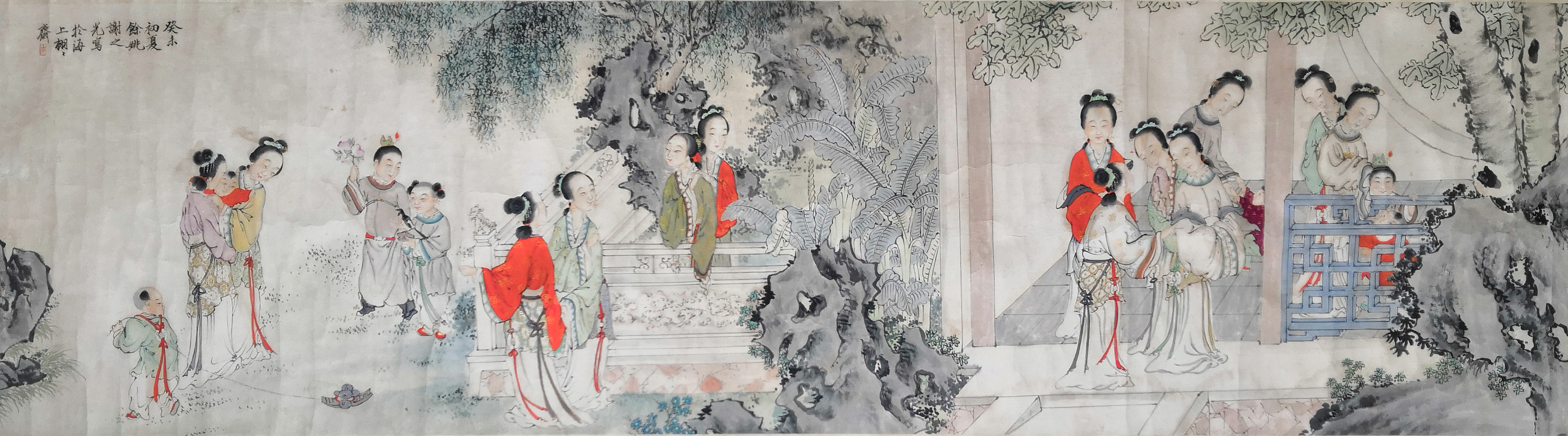 谢之光     十二金钗图