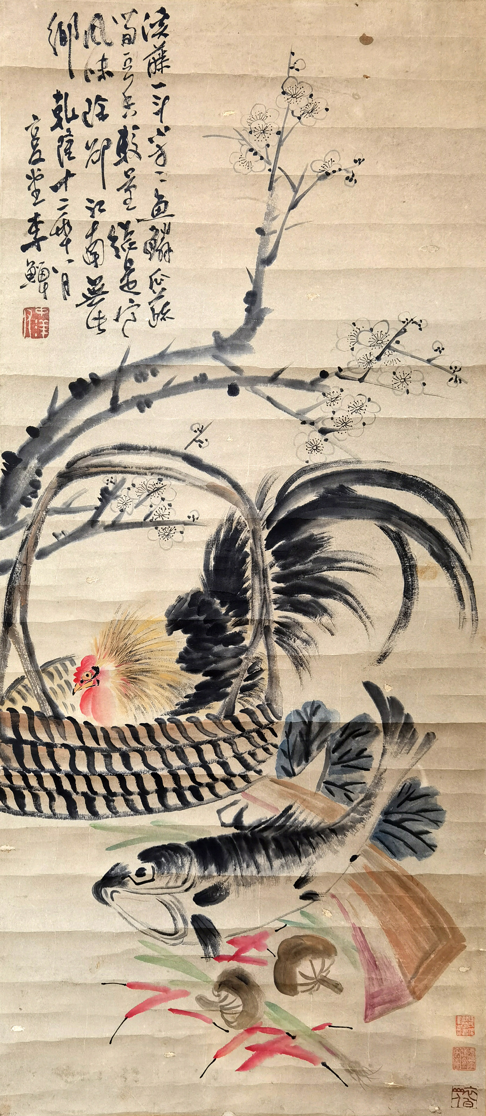 李鱓     花卉