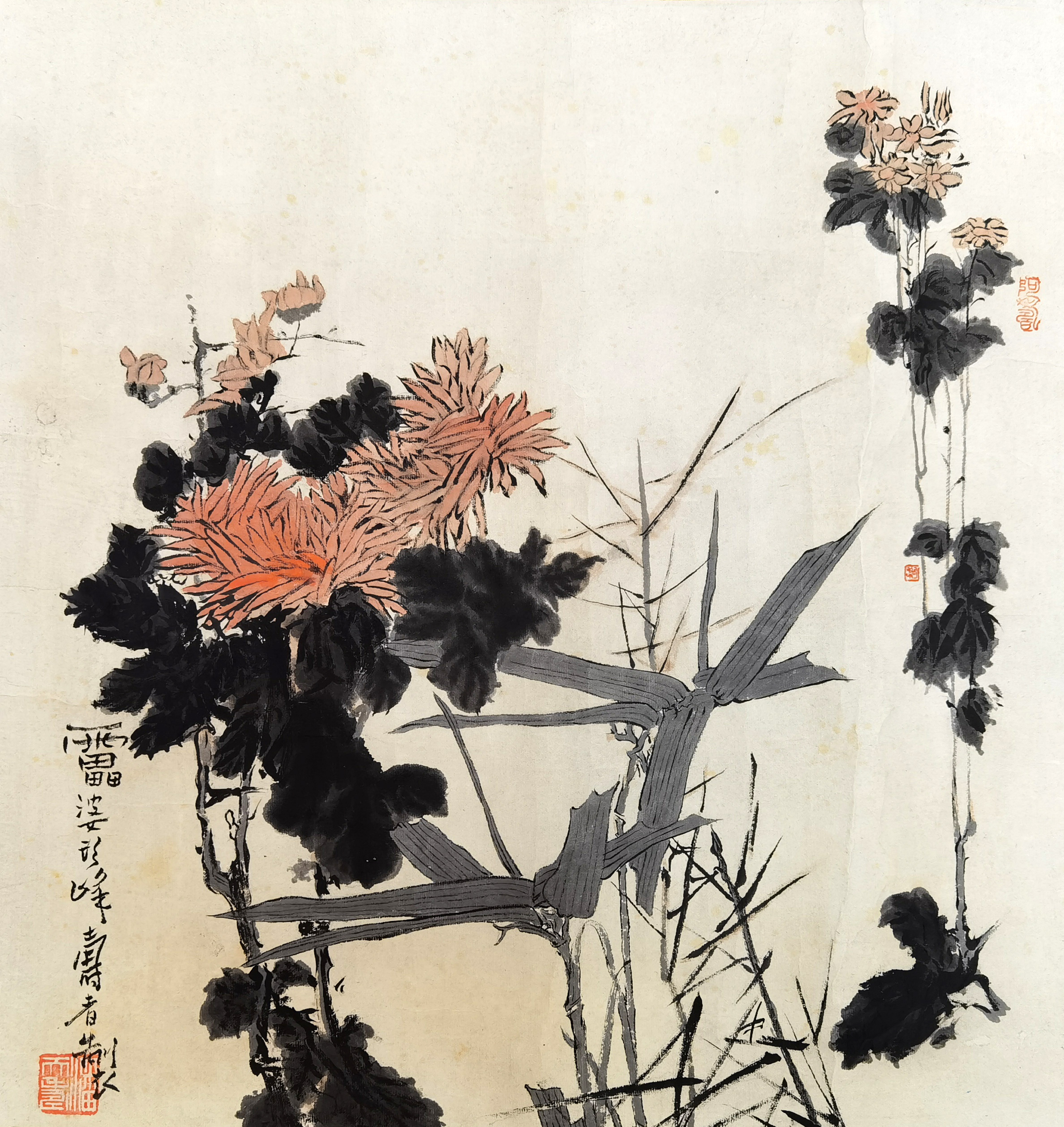 潘天寿     花卉
