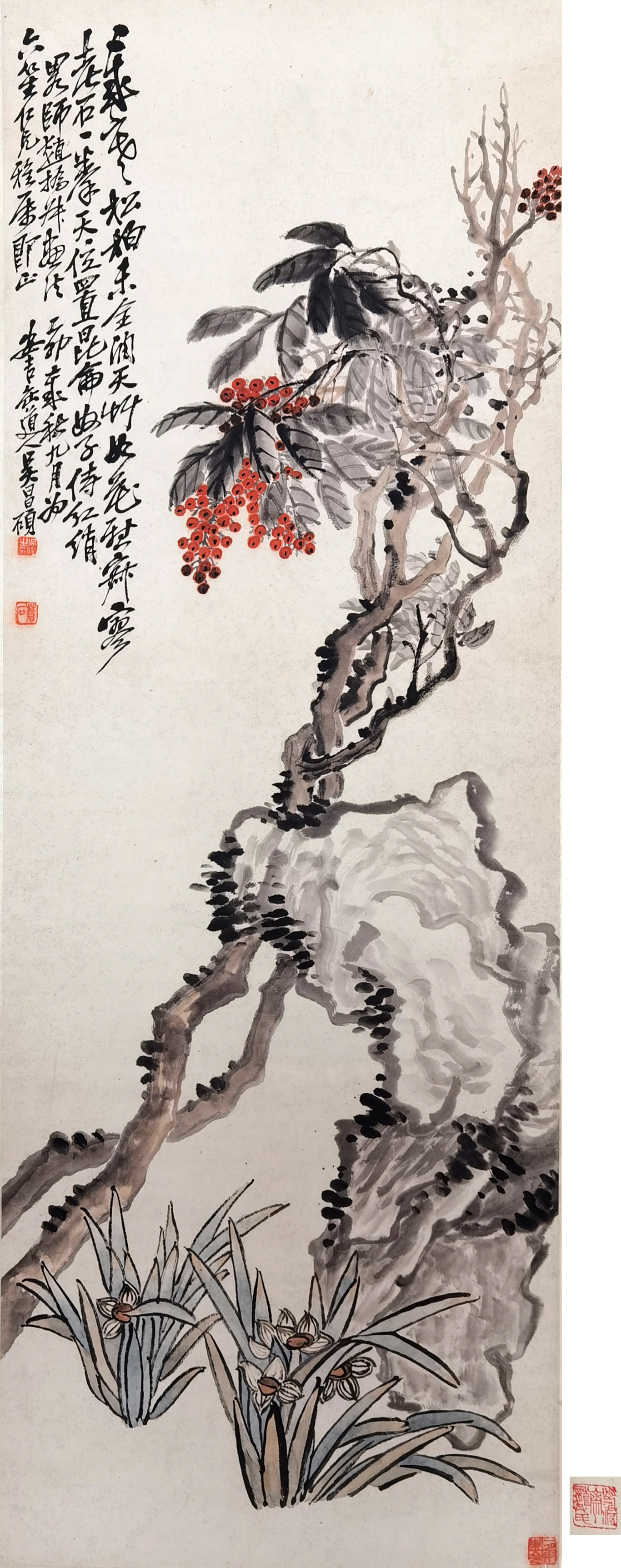 吴昌硕     花卉