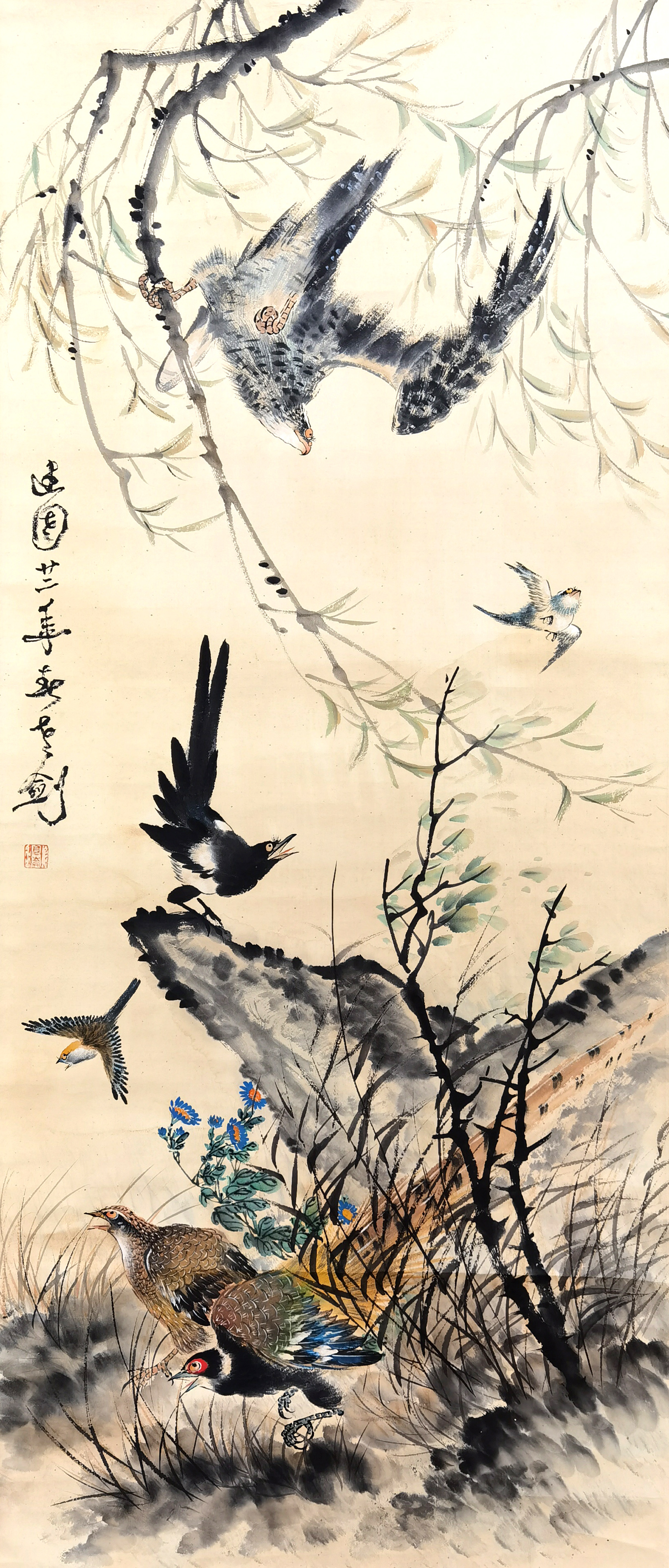 高剑父     花鸟
