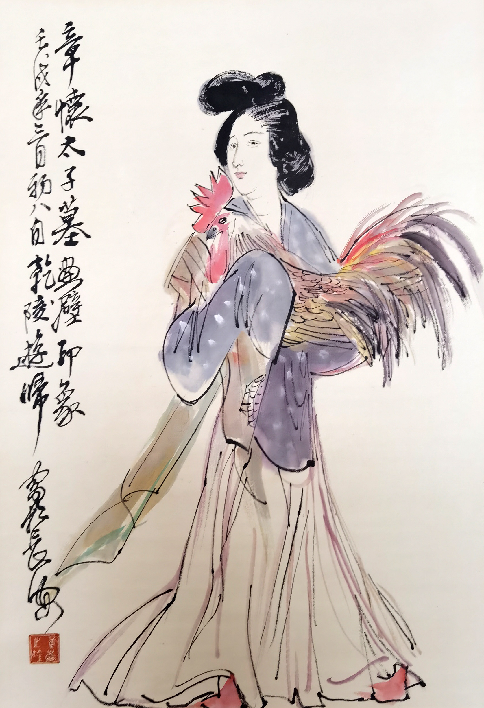 黄胄     人物