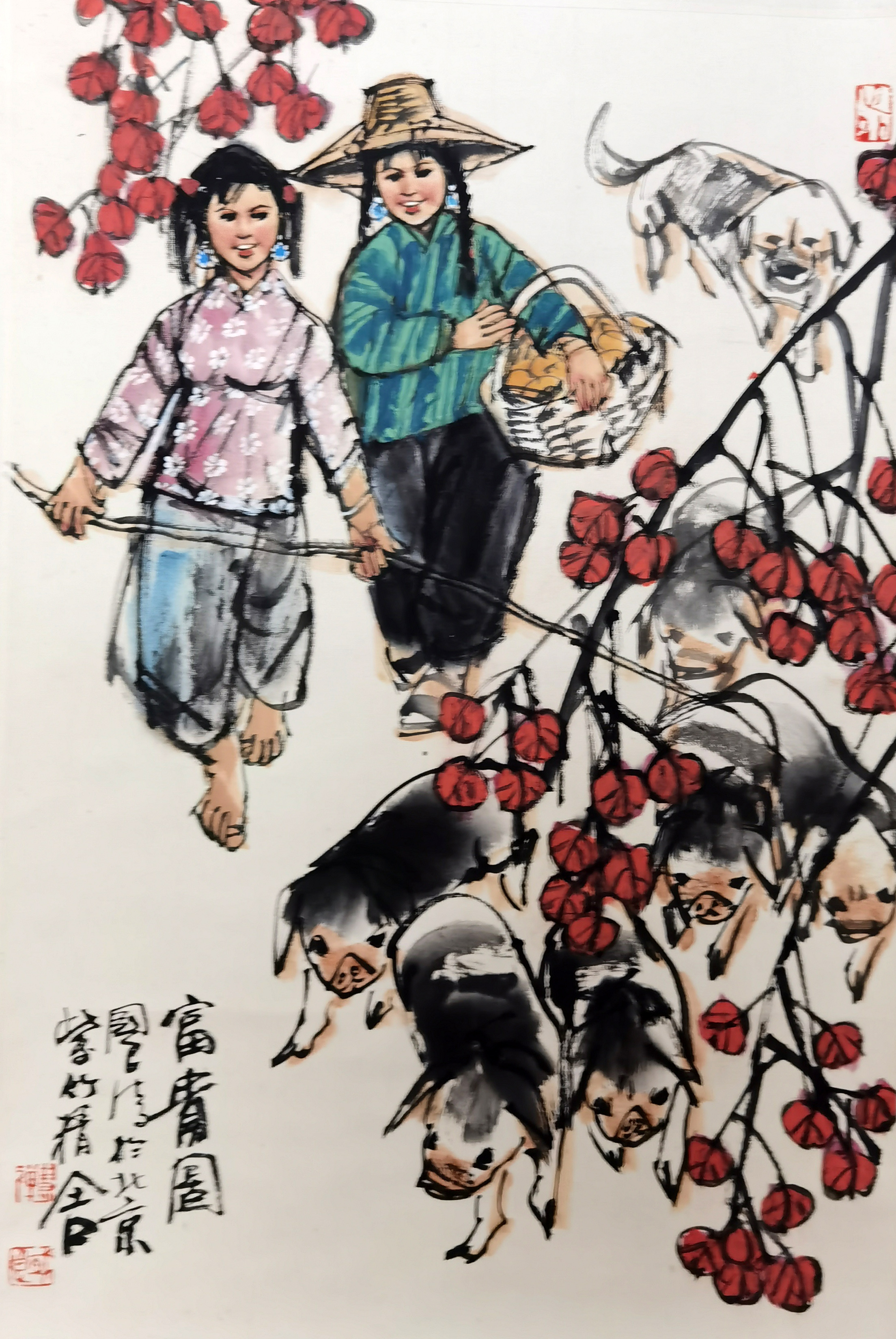 史国良     富贵图