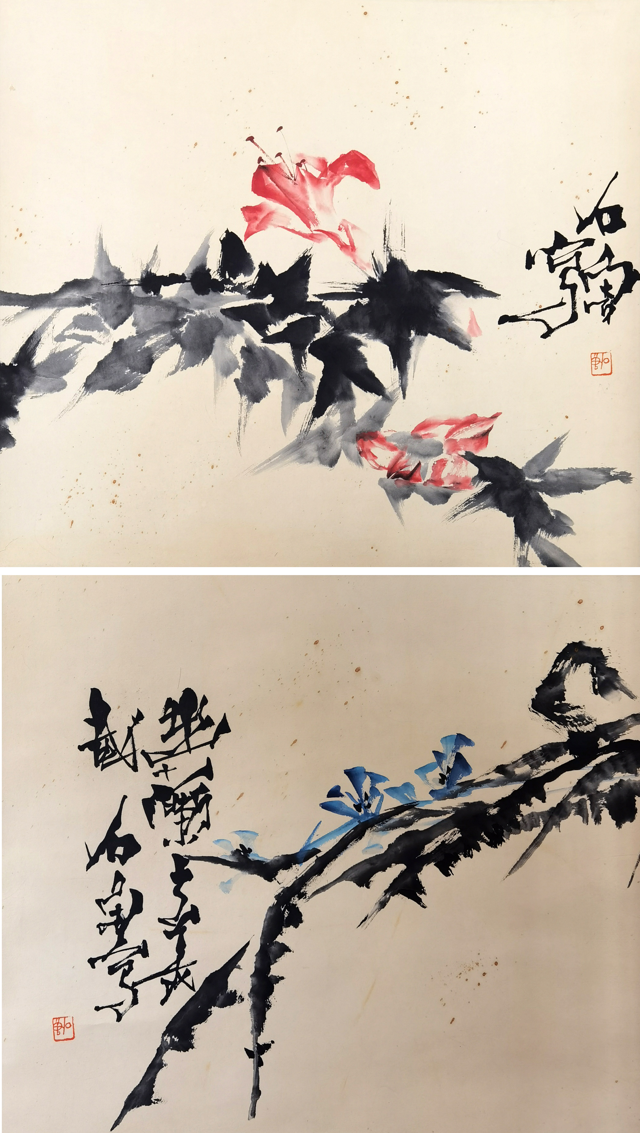 石鲁     花卉
