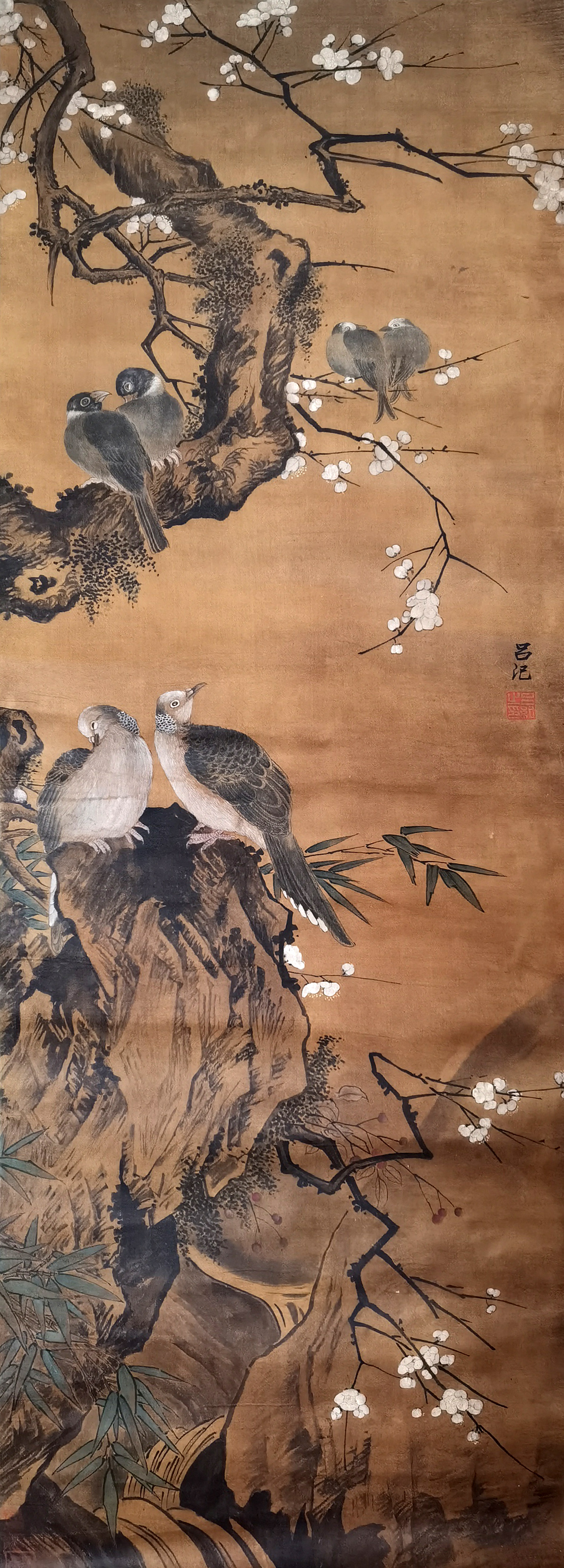 吕纪      花鸟