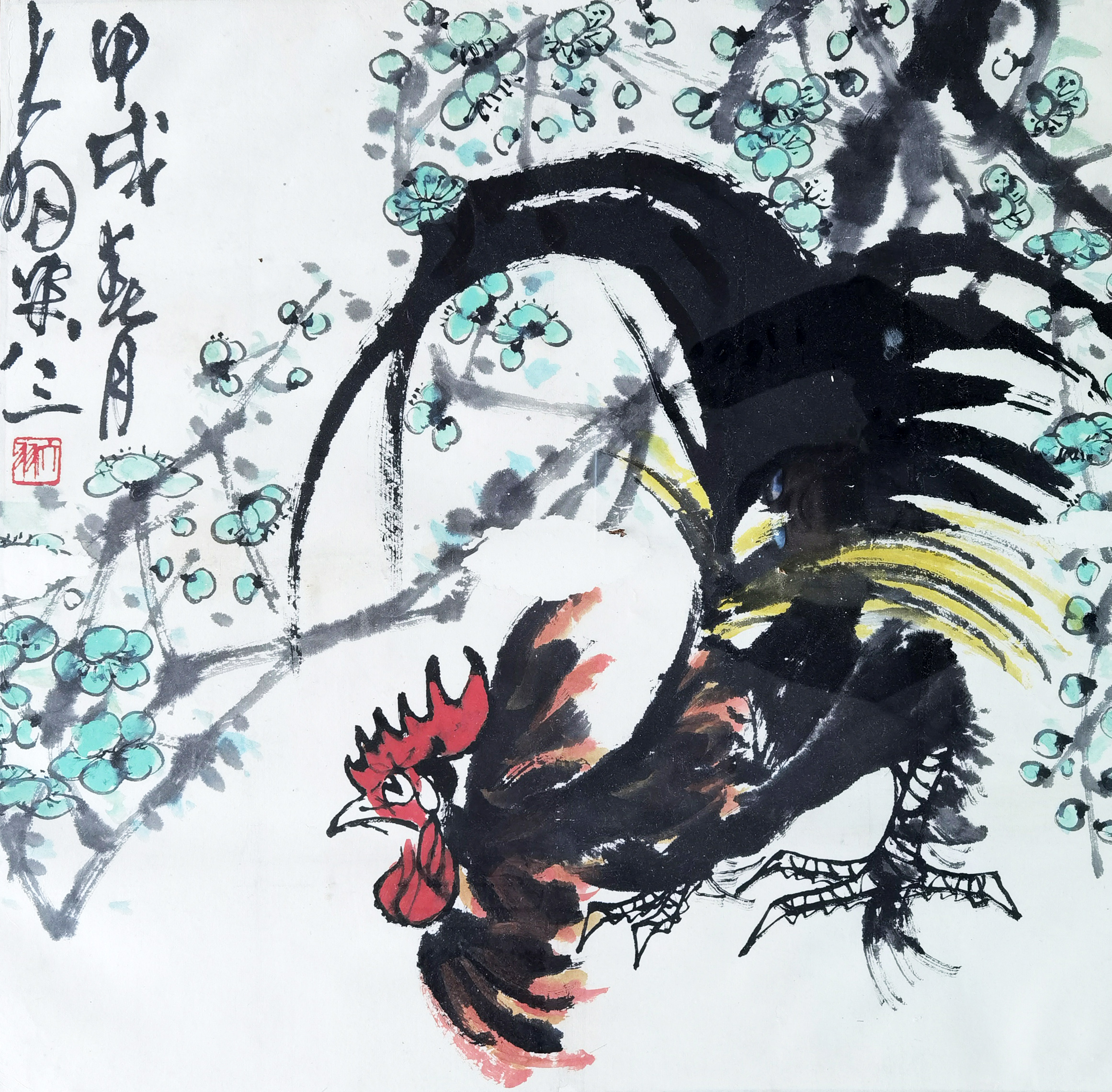 陈大羽     雄鸡