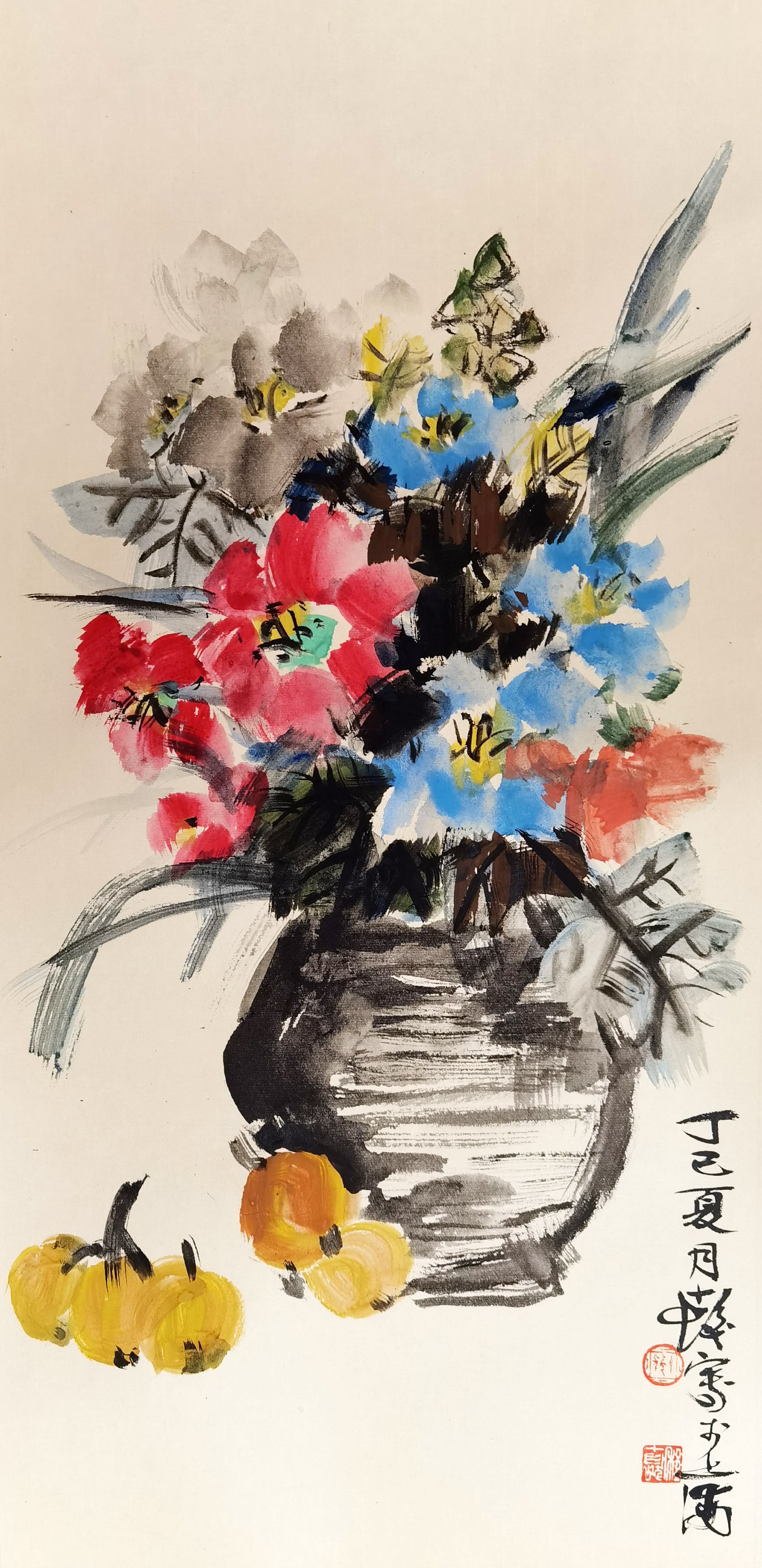 程十发     花卉