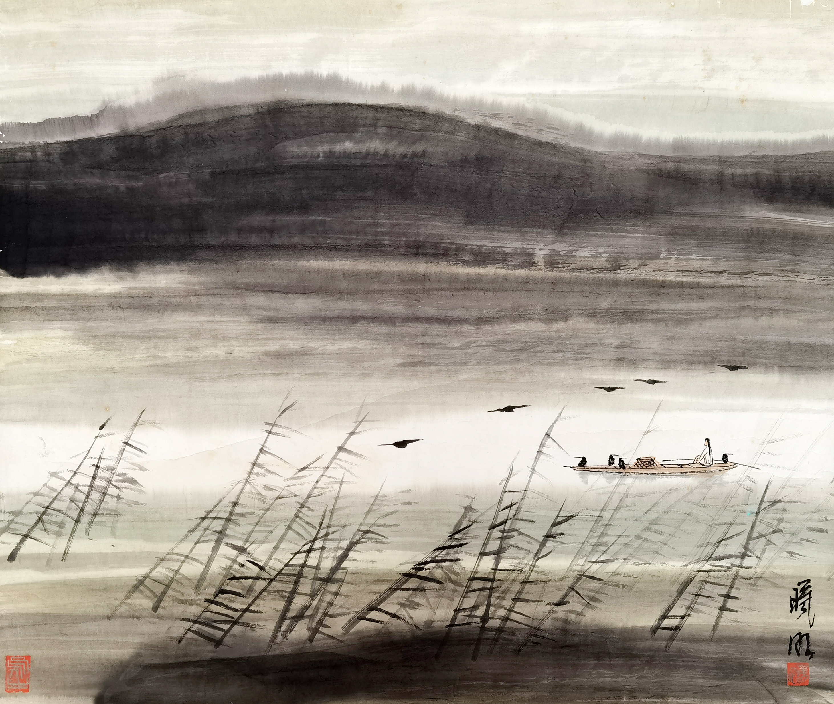 林曦明     山水 
